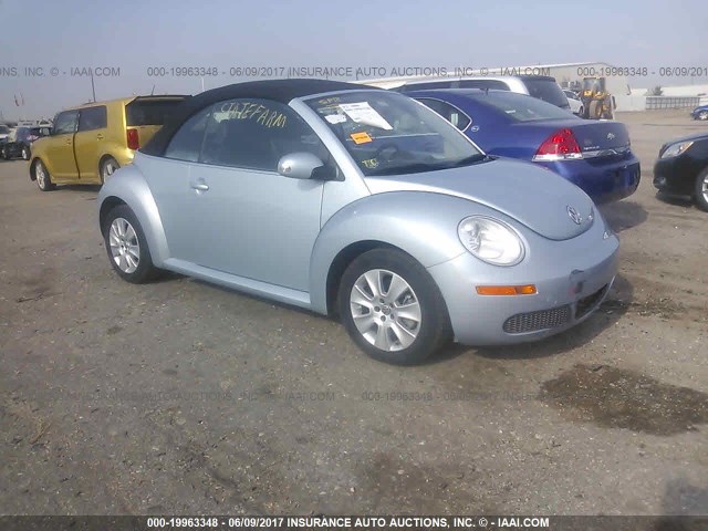 3VWRW3AL7AM004154 - 2010 VOLKSWAGEN NEW BEETLE 浅蓝色 照片 1