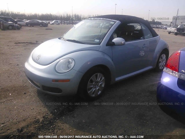 3VWRW3AL7AM004154 - 2010 VOLKSWAGEN NEW BEETLE 浅蓝色 照片 2