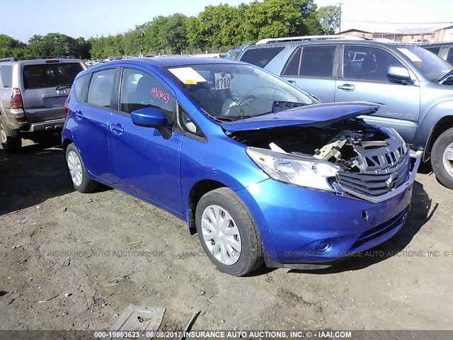 3N1CE2CP7FL391987 - 2015 NISSAN VERSA NOTE S/S PLUS/SV/SL/SR BLUE photo 1