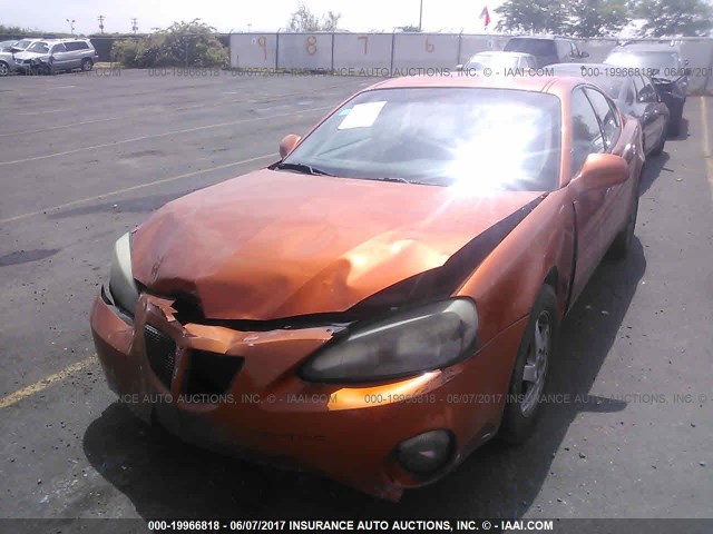 2G2WP522X41214042 - 2004 PONTIAC GRAND PRIX GT ORANGE photo 6