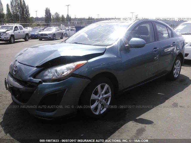 JM1BL1VG3B1404497 - 2011 MAZDA 3 I BLUE photo 2