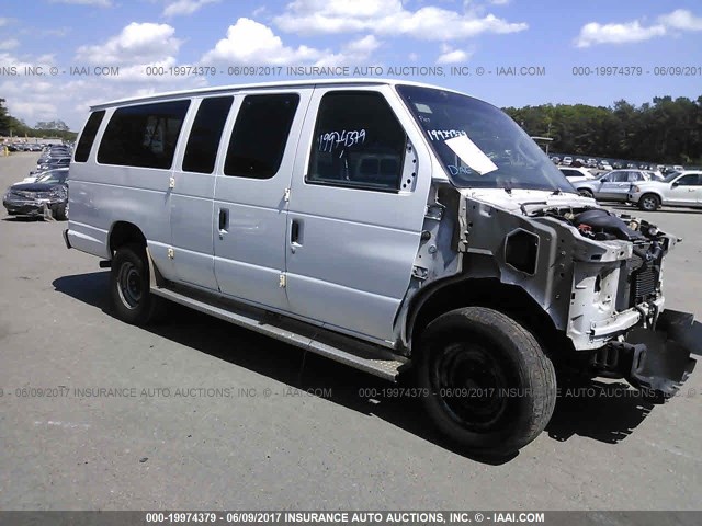 1FBSS3BL5ADA03101 - 2010 FORD ECONOLINE E350 SUPER DUTY WAGON WHITE photo 1