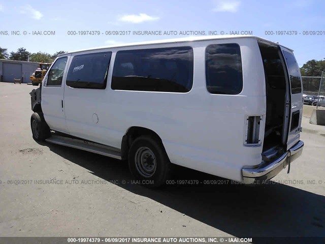 1FBSS3BL5ADA03101 - 2010 FORD ECONOLINE E350 SUPER DUTY WAGON WHITE photo 3