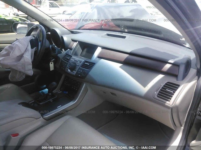 5J8TB2H50AA003173 - 2010 ACURA RDX TECHNOLOGY GRAY photo 5