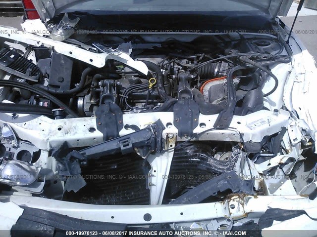 2G4WS52J531123188 - 2003 BUICK CENTURY CUSTOM WHITE photo 10