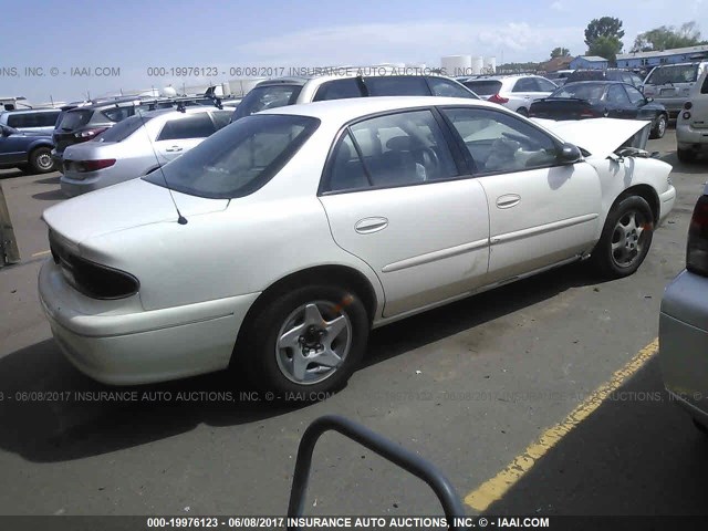 2G4WS52J531123188 - 2003 BUICK CENTURY CUSTOM WHITE photo 4