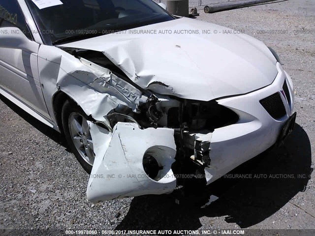 2G2WP552881188820 - 2008 PONTIAC GRAND PRIX WHITE photo 6