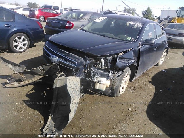 1G11B5SA3DF331572 - 2013 CHEVROLET MALIBU LS 锡色 照片 2