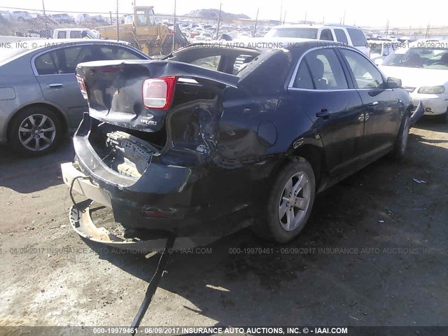 1G11B5SA3DF331572 - 2013 CHEVROLET MALIBU LS 锡色 照片 4