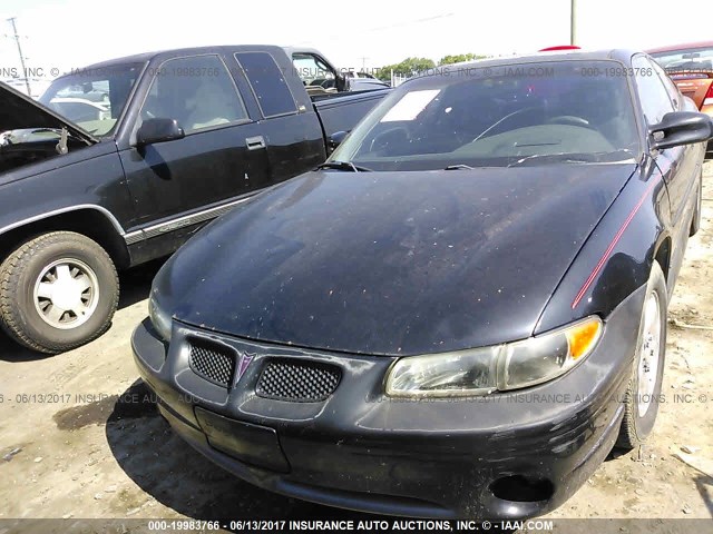 1G2WP12K61F162132 - 2001 PONTIAC GRAND PRIX GT BLACK photo 6