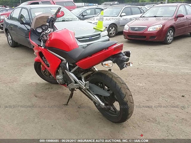 JKAEXEA177A018631 - 2007 KAWASAKI EX650 A Qırmızı foto 3