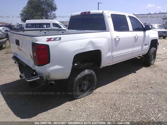 3GCPCREC3FG375141 - 2015 CHEVROLET SILVERADO C1500 LT WHITE photo 4