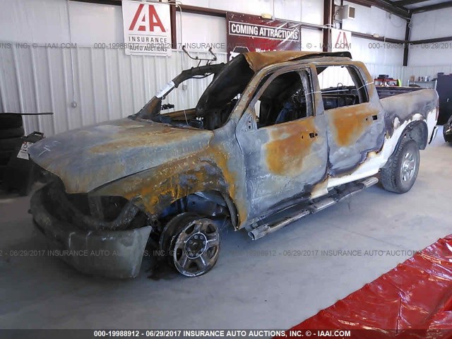 3C6UR5CL5FG610854 - 2015 RAM 2500 ST WHITE photo 2