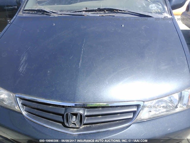 5FNRL18973B119418 - 2003 HONDA ODYSSEY EXL ნაცრისფერი ფოტო 6