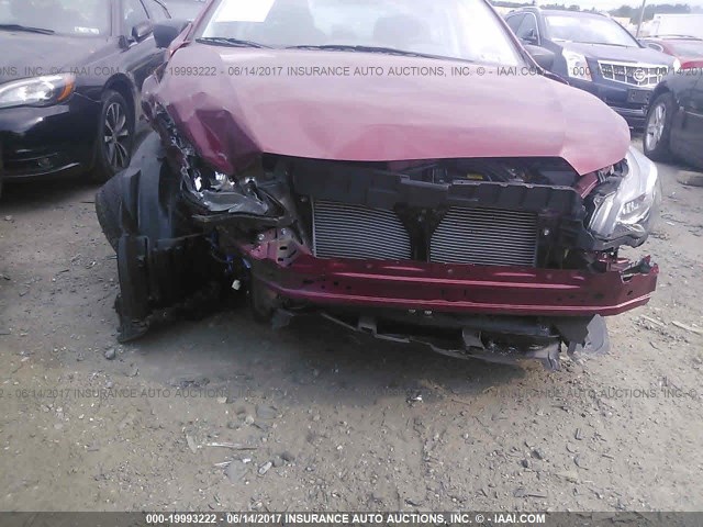 JF1GJAA62GH005870 - 2016 SUBARU IMPREZA MAROON photo 6