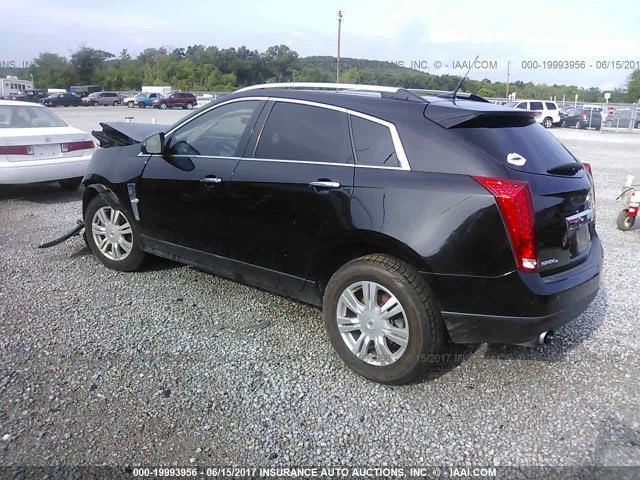 3GYFNDEY9AS545782 - 2010 CADILLAC SRX LUXURY COLLECTION BLACK photo 3