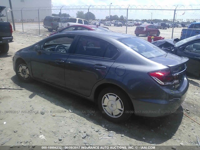 2HGFB2F62DH552954 - 2013 HONDA CIVIC HF SILVER photo 3