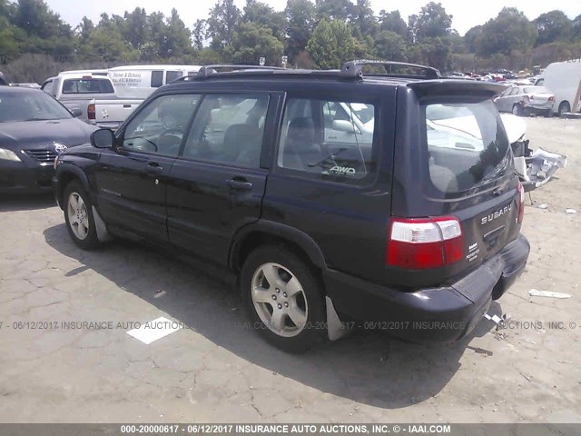 JF1SF65642H731077 - 2002 SUBARU FORESTER S Qara foto 3