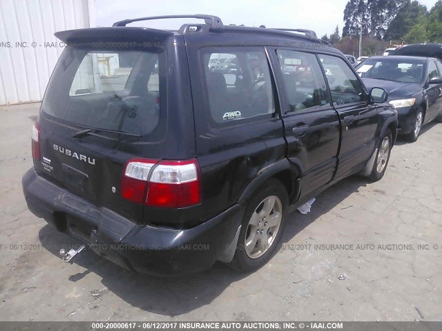 JF1SF65642H731077 - 2002 SUBARU FORESTER S Qara foto 4