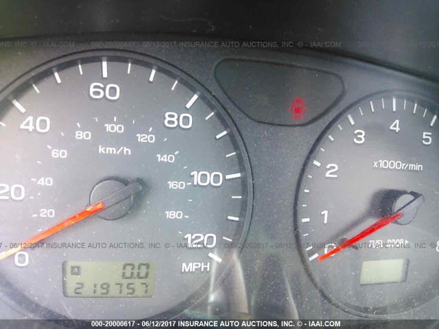 JF1SF65642H731077 - 2002 SUBARU FORESTER S Qara foto 7