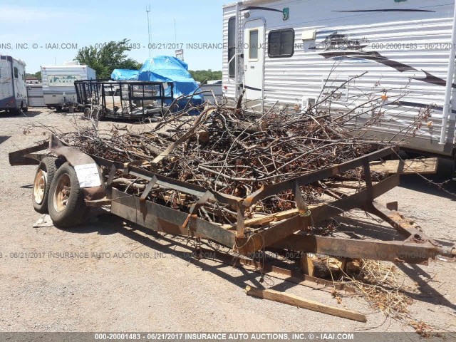 00000000000000000 - 2008 TRAILER 3/4 TON 15'  棕色 照片 1