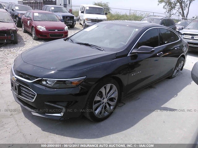 1G1ZH5SX2GF348728 - 2016 CHEVROLET MALIBU LTZ 黑色 照片 2