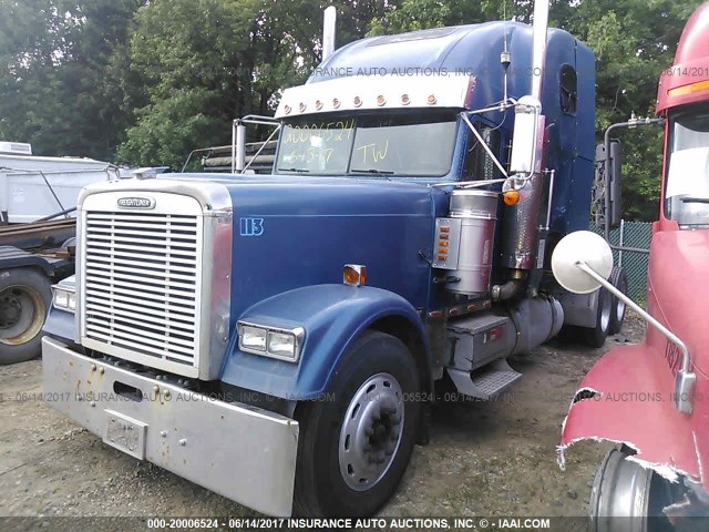 1FUPCXZB4YDF08572 - 2000 FREIGHTLINER FLD FLD120 BLUE photo 2