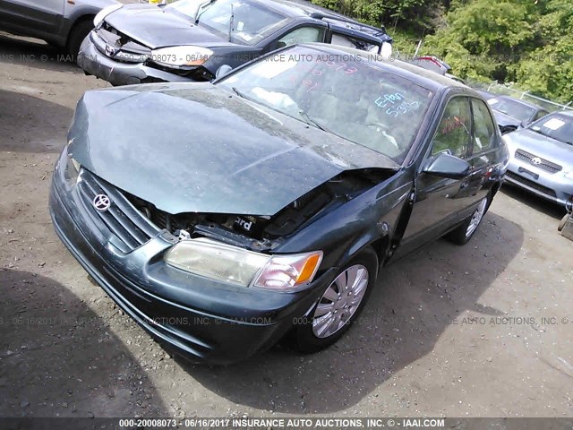 JT2BF22K2W0132390 - 1998 TOYOTA CAMRY CE/LE/XLE GREEN photo 2