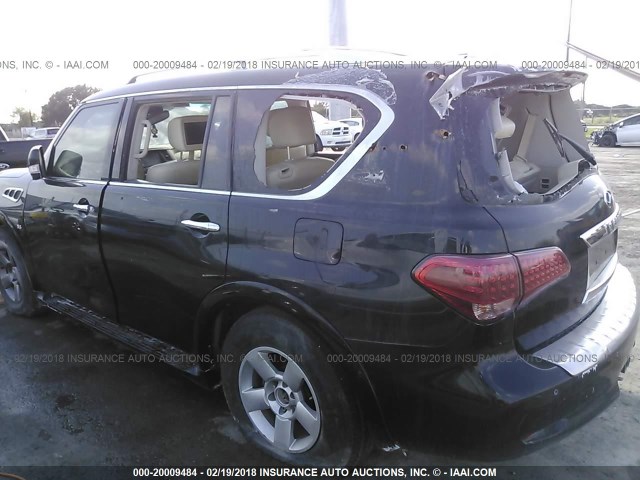 JN8AZ2NF0F9571757 - 2015 INFINITI QX80 BLACK photo 6