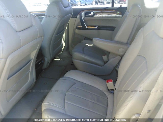 5GAEV23728J107943 - 2008 BUICK ENCLAVE CXL ოქროსფერი ფოტო 8