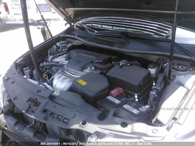 4T1BF1FK2EU470743 - 2014 TOYOTA CAMRY L/SE/LE/XLE 灰色 照片 10