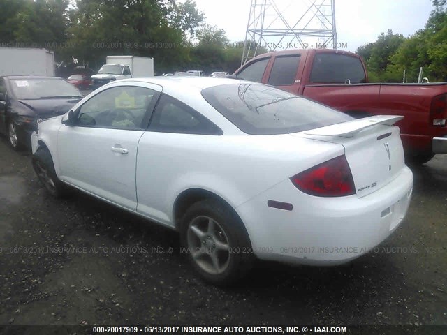 1G2AL15FX77372000 - 2007 PONTIAC G5 WHITE photo 3