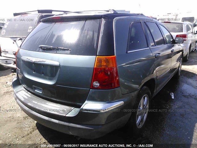 2C4GM68405R669203 - 2005 CHRYSLER PACIFICA TOURING GRAY photo 4