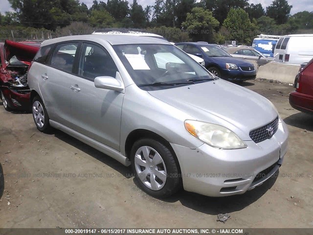 2T1KR32E94C187517 - 2004 TOYOTA COROLLA MATRIX XR SILVER photo 1