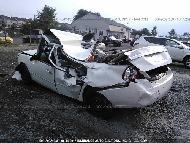 1G1ZS53886F250844 - 2006 CHEVROLET MALIBU LS 白色 照片 3