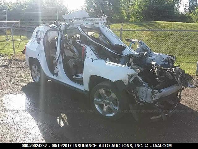 1J4NT5FB2BD236514 - 2011 JEEP COMPASS LIMITED WHITE photo 1