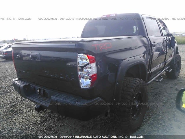 5TFDY5F12GX503652 - 2016 TOYOTA Tundra CREWMAX SR5/TRD PRO BLACK photo 4