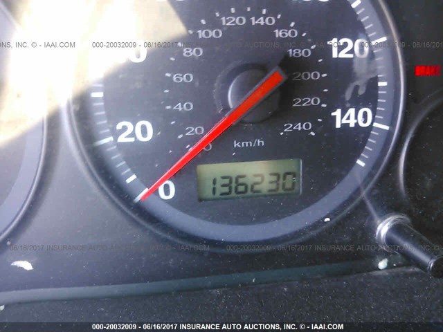 2HGES16395H567206 - 2005 HONDA CIVIC DX VP BLUE photo 7