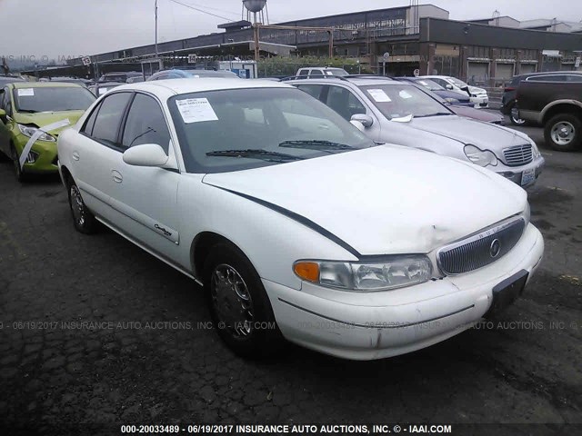 2G4WS52J721217121 - 2002 BUICK CENTURY CUSTOM WHITE photo 1