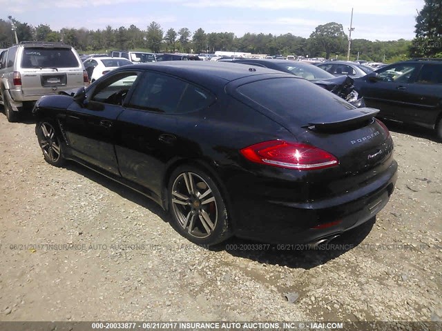 WP0AB2A78EL056361 - 2014 PORSCHE PANAMERA S/4 BLACK photo 3