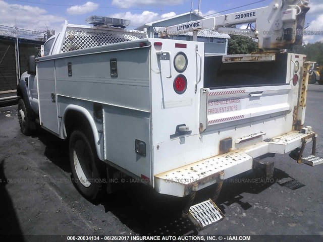 1FDAF4HR9AEA44947 - 2010 FORD F450 WHITE photo 3