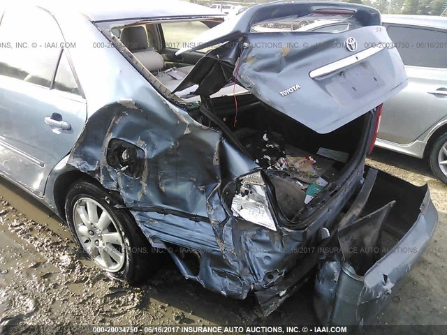 4T1BF32K02U524439 - 2002 TOYOTA CAMRY LE/XLE/SE ლურჯი ფოტო 6