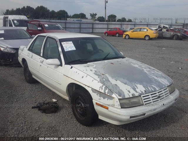 1G1LD5545SY291800 - 1995 CHEVROLET CORSICA WHITE photo 1