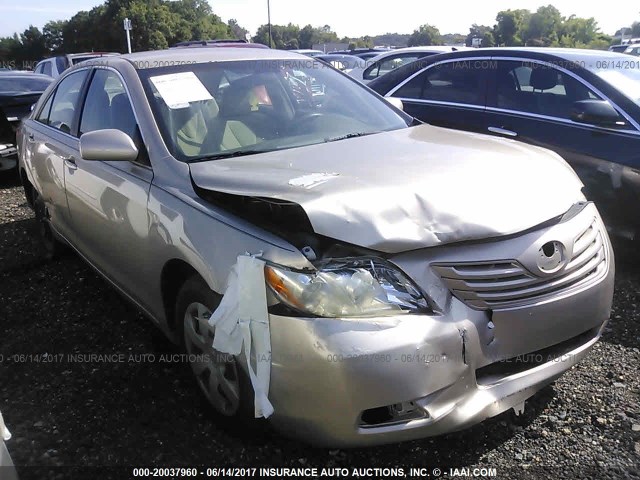 4T1BE46K77U136604 - 2007 TOYOTA CAMRY NEW GENERAT CE/LE/XLE/SE GOLD photo 1