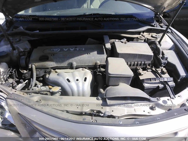 4T1BE46K77U136604 - 2007 TOYOTA CAMRY NEW GENERAT CE/LE/XLE/SE GOLD photo 10