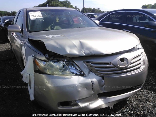 4T1BE46K77U136604 - 2007 TOYOTA CAMRY NEW GENERAT CE/LE/XLE/SE GOLD photo 6