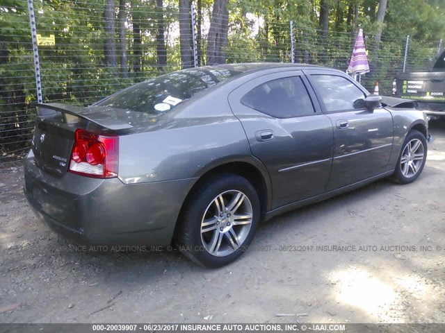 2B3CA3CV2AH123963 - 2010 DODGE CHARGER SXT BROWN photo 4