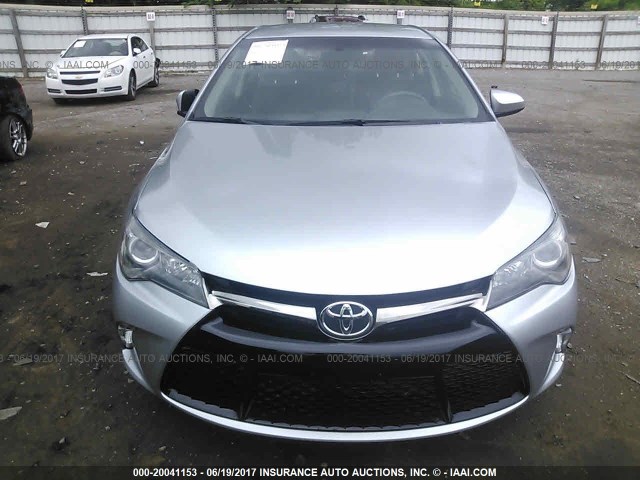 4T1BF1FK3FU912091 - 2015 TOYOTA CAMRY LE/XLE/SE/XSE SILVER photo 6