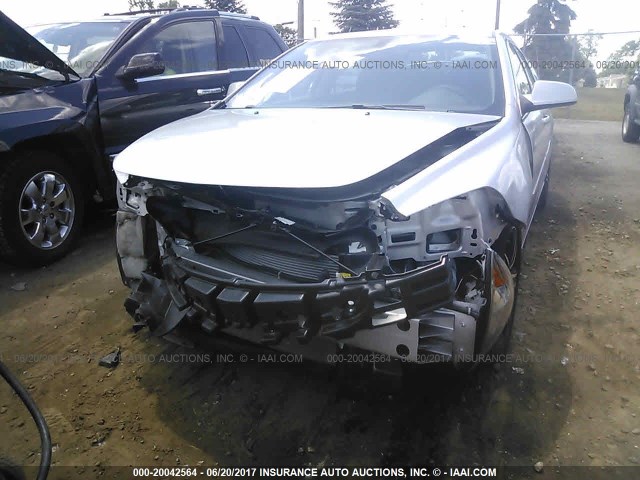 1G1ZC5E08AF173695 - 2010 CHEVROLET MALIBU 1LT 银色 照片 6
