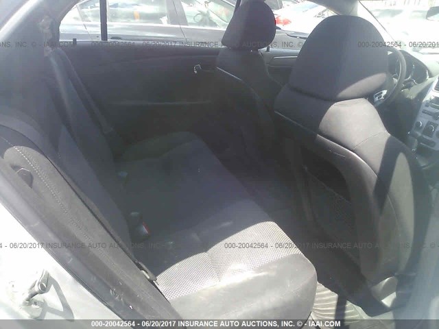 1G1ZC5E08AF173695 - 2010 CHEVROLET MALIBU 1LT 银色 照片 8